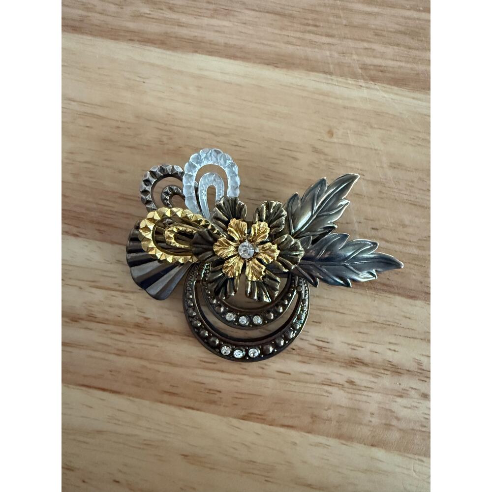 Bronze Costume Brooch